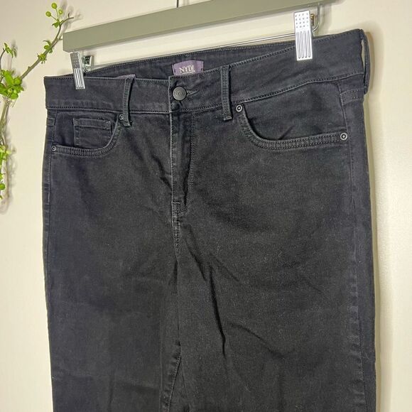NYDJ Marilyn Straight Jeans Black - Picture 2 of 10